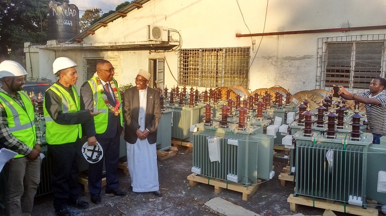 image Energie: Les  nouveaux matériels du réseau de la Ma-Mwe pourraient réduire les coupures